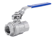Кран кульовий муфтовий мод.2310, SS 316, Т - +180°C, PN-6,4 МПа, DN-8