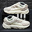 Чоловічі демісезонні кросівки Adidas ZX22 Boost (білі) спортивні повсякденні кроси 2251 Адідас vkross, фото 4