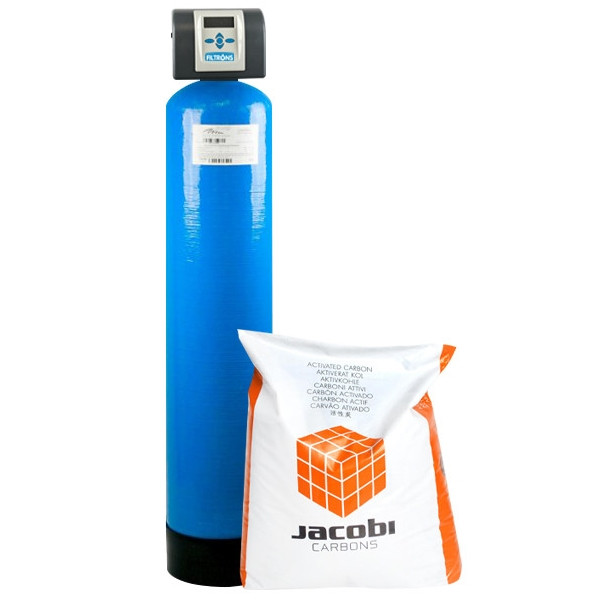 Фільтр вугільної очистки води Pallas 1252 + Сlack Pallas CK + Jacobi CR
