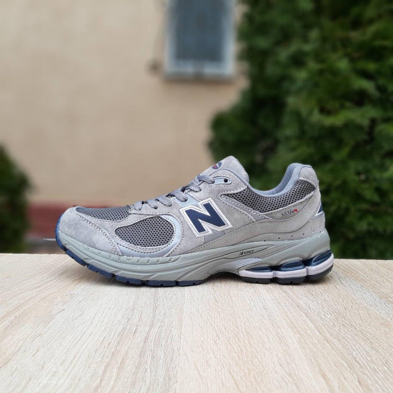 Чоловічі кросівки New Balance 2002R Light Grey ML2002RA (сірі) спортивні 11412 Нью Беленс vkross, фото 1