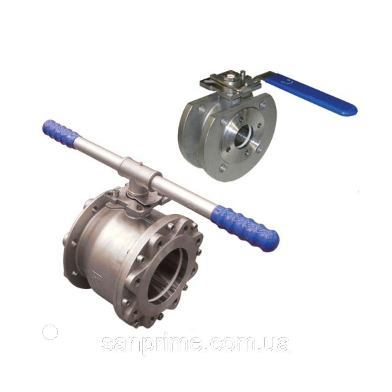 Кран кульовий IVR 685 з нерж сталі SS 316, фланцевий, PN-16, Т- -25°C +180°C, PN-1,6 МПа, DN-15