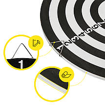 Дартс класичний Cornix Dartboard Game 2 в 1 40.5 см + 2 комплекти дротиків XR-0392, фото 4