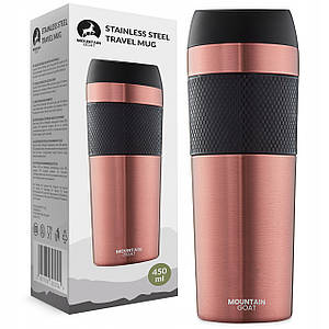 Термокружка Mountain Goat Travel 0.4 л Rose Gold (P-5907739315960) Poland