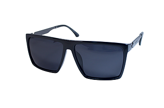 Сонцезахисні окуляри, чоловічі matrix polarized з поляризацією, чорні P1804-1, фото 1