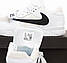 Чоловічі кросівки Nike Jordan Cut The Check x Travis Scott (білі) спортивні кроси 14911 Найк vkross, фото 8