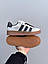 Чоловічі кросівки Adidas Campus 00s Japanese Garden (білі з чорним) повсякденні AD220 Адідас vkross, фото 7