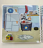 Розвиваюча книжка альбом липучки TOCA BOCA SpongeBob SquarePants Тока Бока Домівка Губки Боба, фото 6