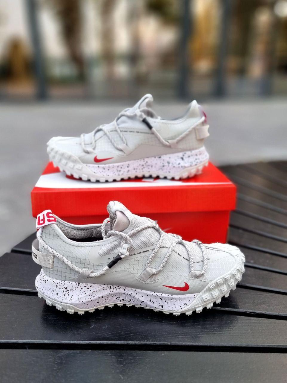 Чоловічі кросівки Nike ACG Mountain Fly Low Gore-Tex gray (сірі) стильні кросівки 01344 Найк vkross, фото 1