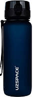Пляшка для води Uzspace Tamish Frosted Waterbottle 3053 800 ml темно-синій