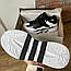 Чоловічі кросівки Adidas Niteball Niteball Black White (біло-чорні) спортивні 0558v Адідас vkross, фото 8