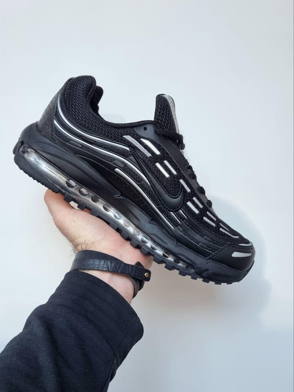 Чоловічі кросівки Nike AIR MAX TL 2.5 (чорні) модні спортивні кроси 01428 Найк vkross, фото 1