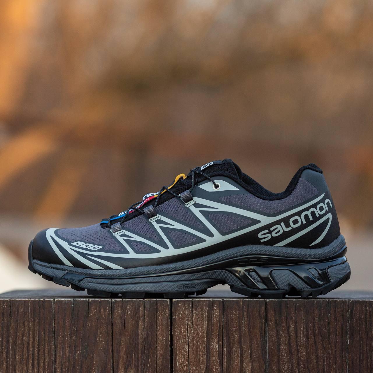 Чоловічі кросівки Salomon XT-6 LAB GREY (сірі) повсякденні спортивні кроси 2165 Саломон vkross, фото 1