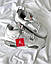 Чоловічі кросівки Nike Air Jordan 4 Retro "White Oreo" (білі) спортивні кроси 2668 Найк vkross, фото 5