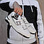 Чоловічі демісезонні кросівки New Balance 550 (біло-чорні) стильні спортивні кроси 2425 Нью Беленс vkross, фото 2