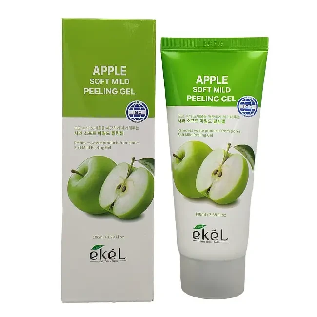 Пілінг-скатка з фруктовими кислотами Ekel Soft Mild Peeling Gel Apple 100ml