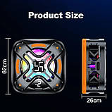 Кулер охолодження для телефона смартфона з елементом Пельтьє DY26 провідний вентилятор ігор pubg пабг пубг, фото 9