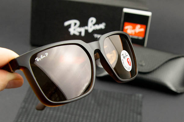 Сонцезахисні окуляри RAY BAN поляризаційні (арт. WG8388 коричневий, фото 3
