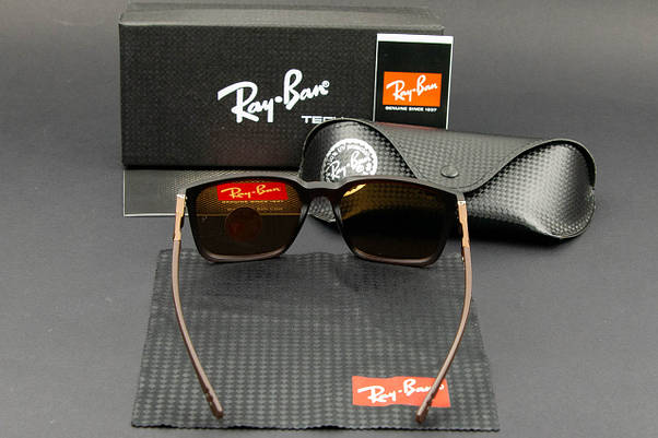 Сонцезахисні окуляри RAY BAN поляризаційні (арт. WG8388 коричневий, фото 6