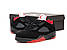Чоловічі кросівки Nike Jordan 5 Low (чорні з червоним) повсякденні спортивні кроси 14914 Найк vkross, фото 6