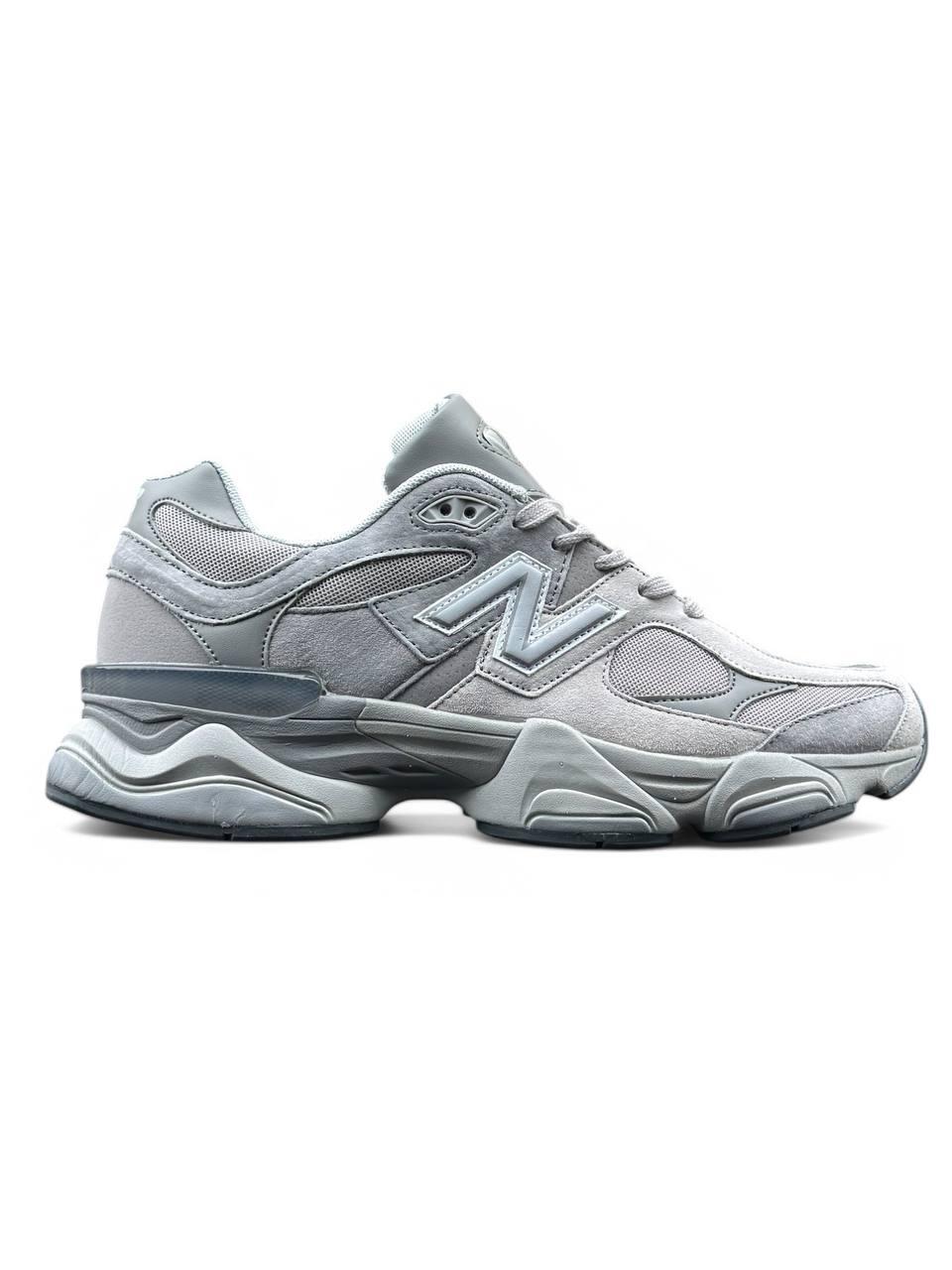 Чоловічі спортивні кросівки New Balance 9060 Light Grey (світло-сірі) демісезонні кроси 5228 Нью Беленс vkross, фото 1