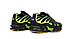 Чоловічі кросівки Nike AIR MAX Tn (чорні із зеленим) модні спортивні кроси 14948 Найк vkross, фото 2