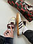 Жіночі спортивні кросівки Adidas Samba x Wales & Bones (білі з бордовим) повсякденні кроси 01286 Адідас vkross, фото 5