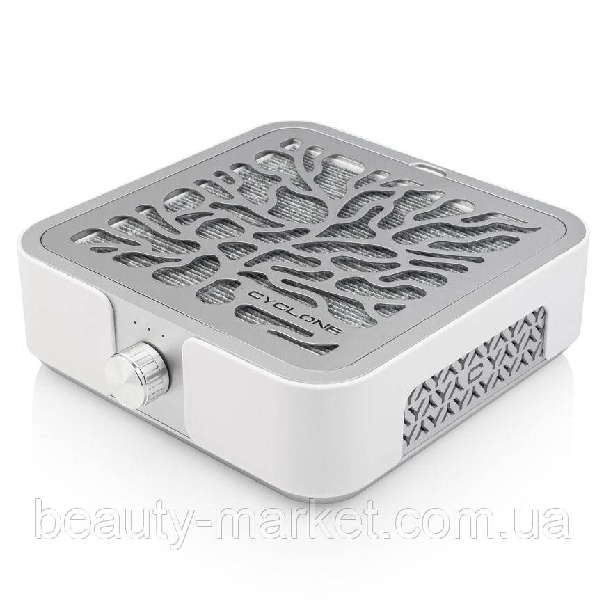 Витяжка Cyclone X3 Silver з НЕРА-фільтром 72W для манікюру та педикюру