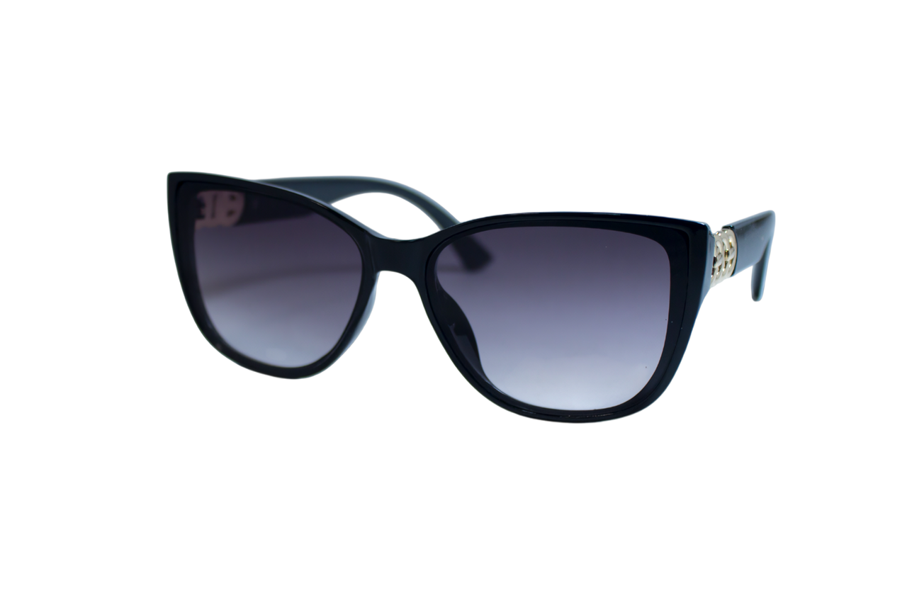 Сонцезахисні жіночі окуляри, чорні 2529-1