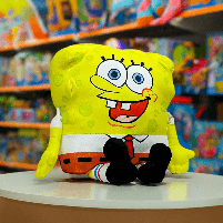 М'яка іграшка Star toys Спанч Боб 42 см - плюшева іграшка для дітей та декору, фото 6