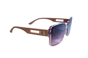 Сонцезахисні жіночі окуляри, рожеві 2520-4, фото 3