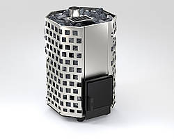 Піч-кам'янка Новаслав ПКС-01 Гейзер (10-16 м3) / PKS-01 Geyser (10-16 m3) Кожух з нержавіючої сталі