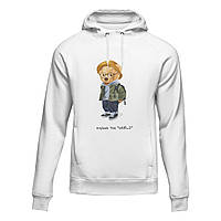 Худі унісекс Polo Bear "Explore the "WORLD"" Білий, XS