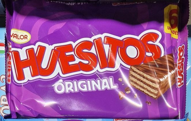 Вафельки  Huesitos 120 г.