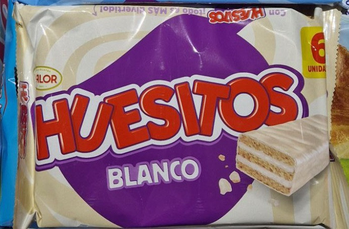 Вафельки Huesitos 120 г.