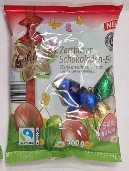Шоколадні яйця Goldora 200 г.