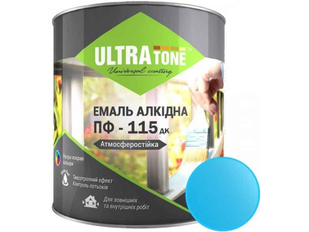 Емаль алкідна ПФ-115 блакитний 0,9кг ТМ ULTRA TONE