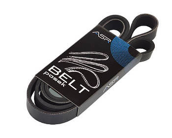 Ремінь генератора Chevrolet Aveo 1.4, 1.6, Lacetti 1.6, Daewoo Lanos 1.6, поліклінової (6PK1870) ASR