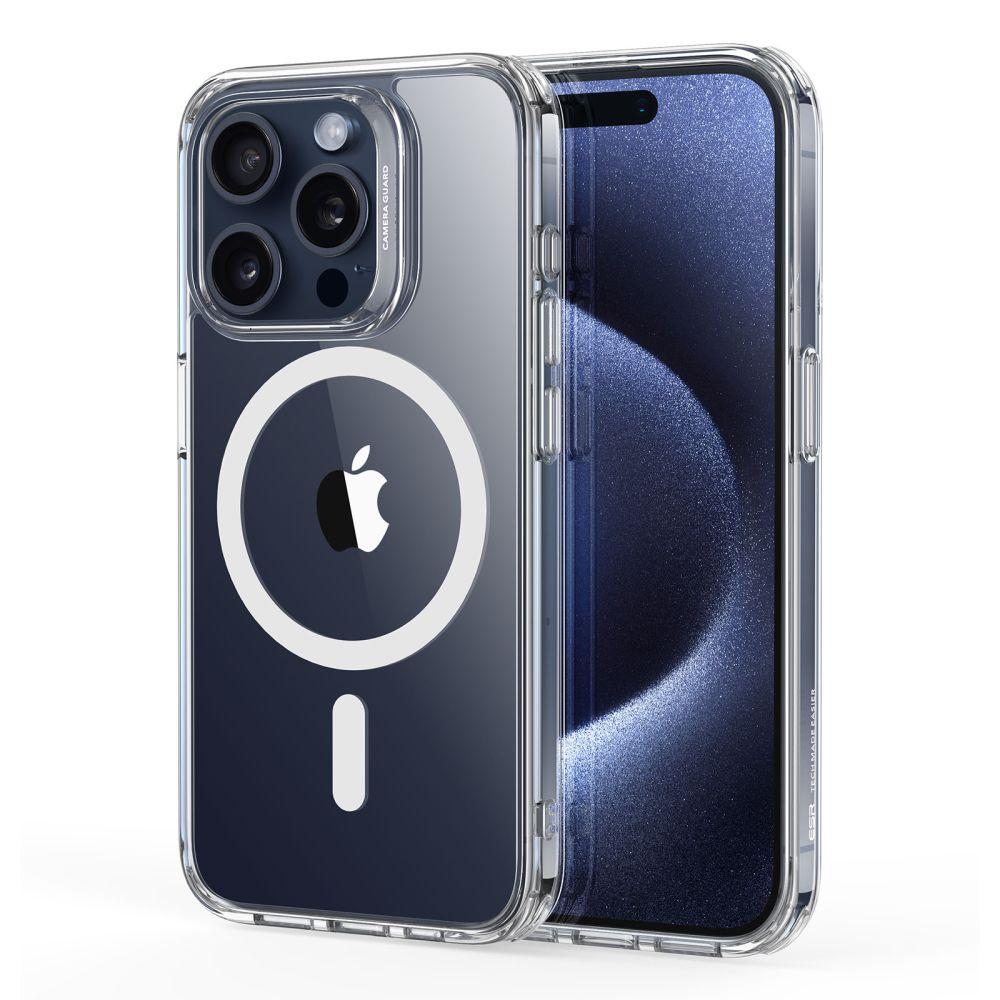 Чохол ESR для iPhone 15 Pro Max - Classic Hybrid Halolock MagSafe, Crystal Clear (4894240173497)