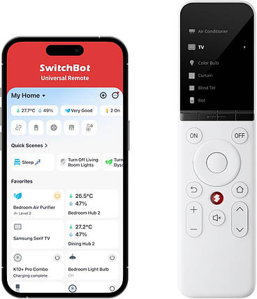 Універсальний пульт дистанційного керування SwitchBot (потрібний концентратор), фото 1