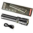 Ліхтар ручний 1136-white laser led PM10-TG, Li-Ion аккум., індикація заряду, ЗУ Type-C, zoom, фото 8