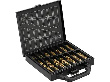 Комплект свердл по металу 1-10 мм 99 шт. YATO YT-44591