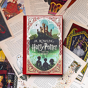 Книга з рухомими елементами Книжка-розкладка Harry Potter and the Philosopher's Stone (MinaLima Edition)