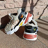 Кросівки дитячі на білій великій підошві AMERICA ДШ, фото 4