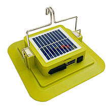 Ліхтар кемпінг 229L-SMD (white+yellow), 3х18650, сон. панель, power bank, ЗУ Type-C, магніт, гачок, фото 5