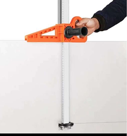 Різак для гіпсокартону 20-600 мм Bass Polska 6443, інструмент для різання, різак для ГКЛ, різак з двостороннім ножем