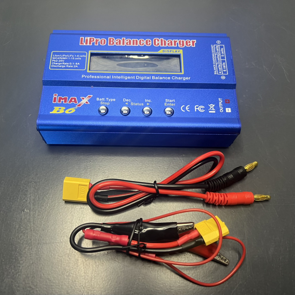 Універсальний зарядний пристрій iMAX B6 з балансиром ( не повний комплект дротів), фото 1