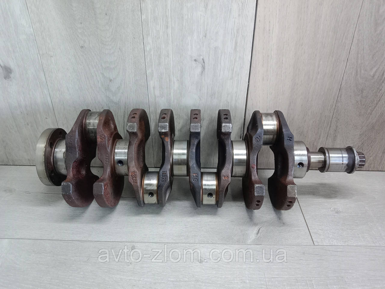 Колінвал Volkswagen Golf 5, Touran, Skoda Octavia A5 1.6 FSI (BLF). 03CAK., фото 1