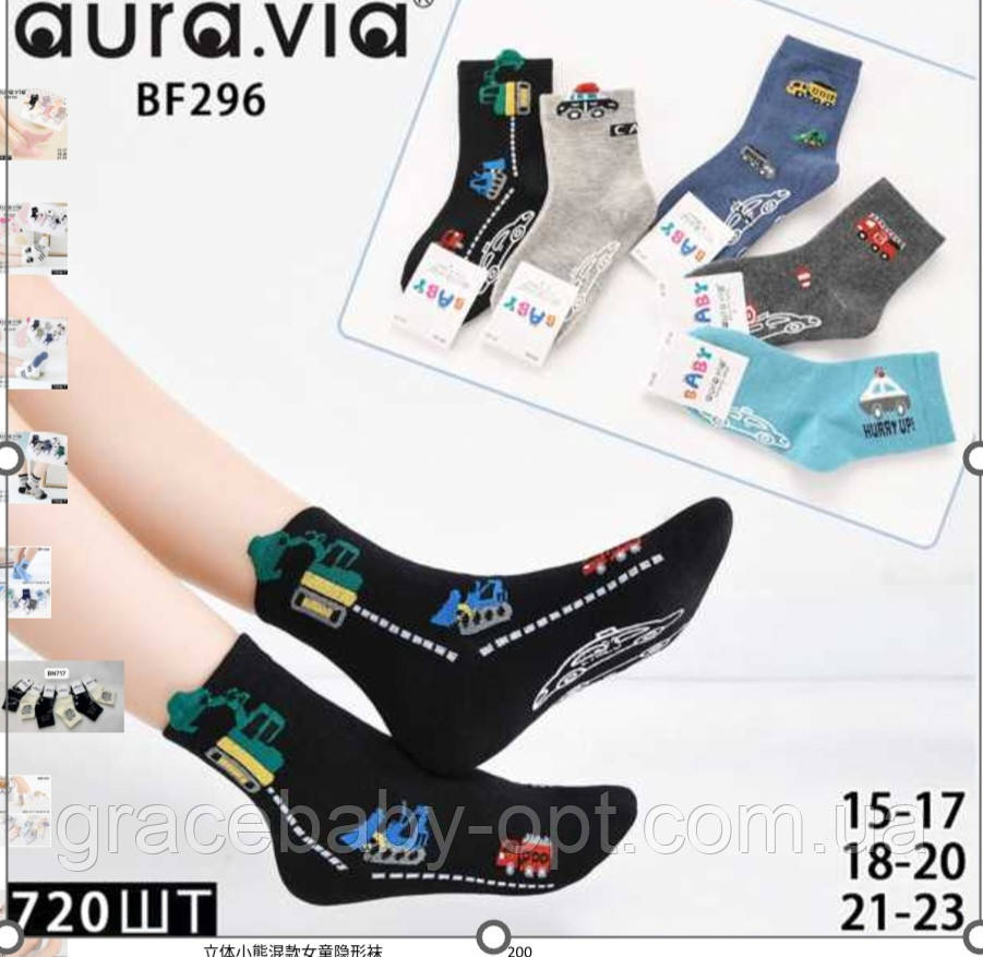 Шкарпетки дитячі для хлопчиків оптом, Aura.Via, 15-23 рр., № BF296, фото 1