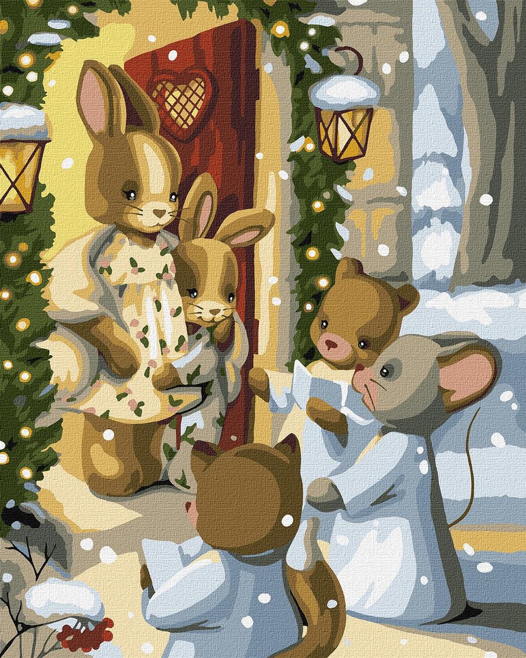 Картина за номерами 40х50 см. Магія колядок ©art_selena_ua Ідейка КНО6551, фото 1