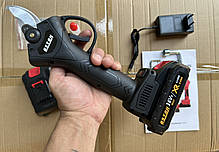 Секатор для обрізання Makita 36V якісний акумуляторний секатор для робіт у саду з 2 акб 2 Ah у кейсі, фото 6